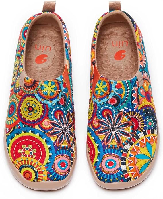 Artistic slip-on shoes — hero view